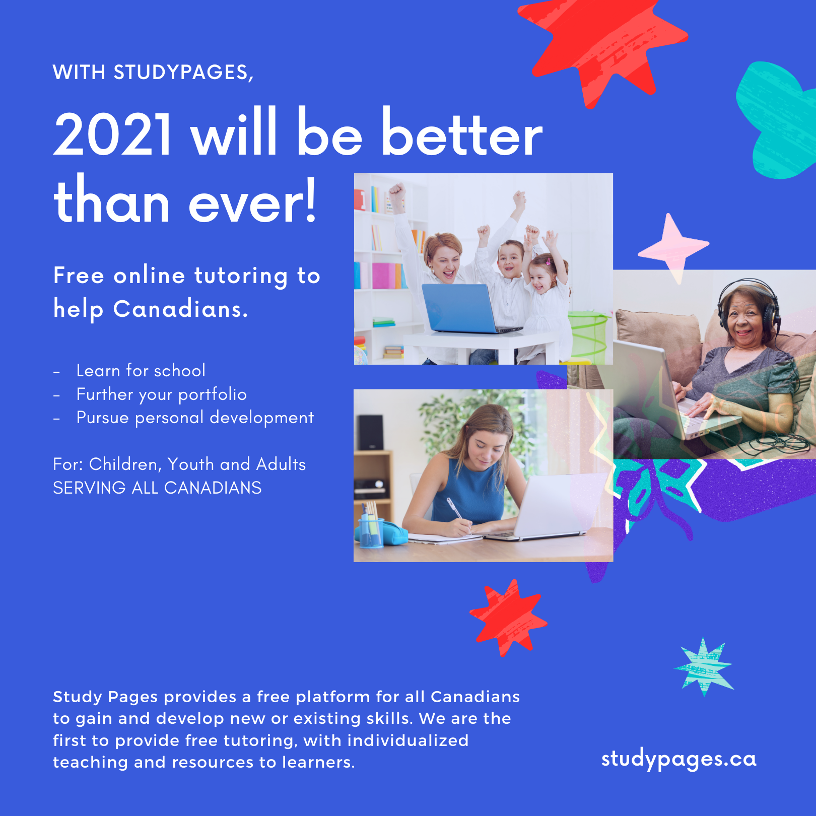 Get FREE Tutoring updates to your mailbox!