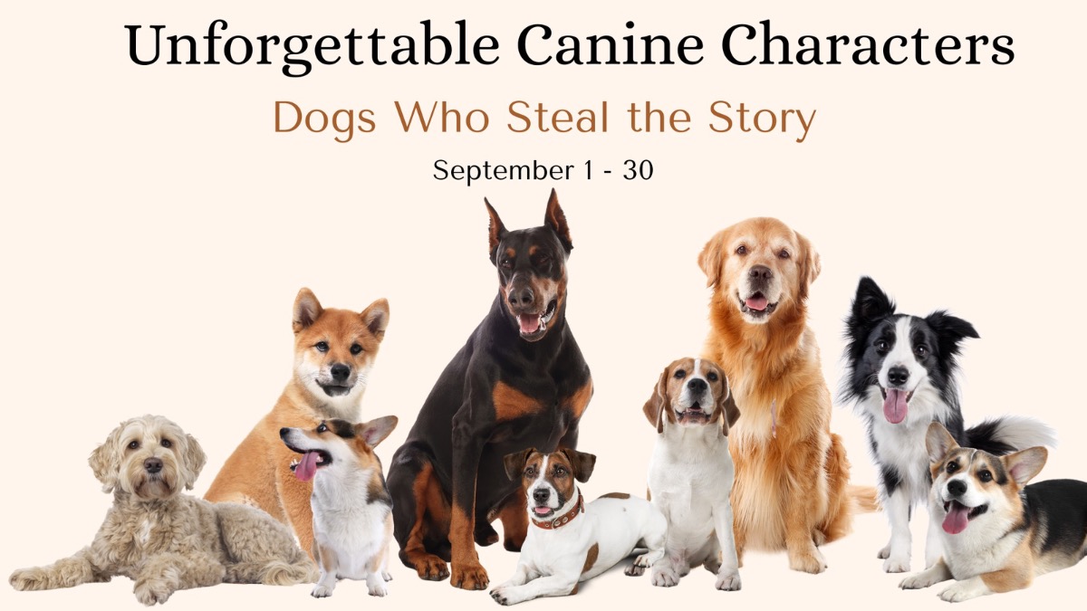 unforgettable canine characters, with picture of 9 dogs