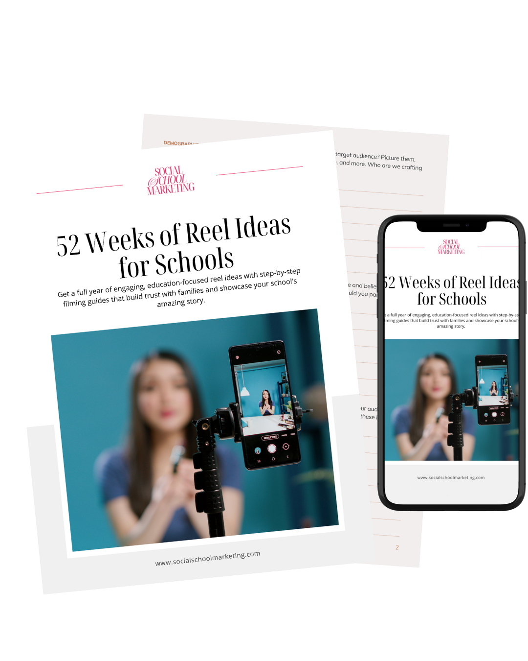 A year's worth of content ideas for your school..