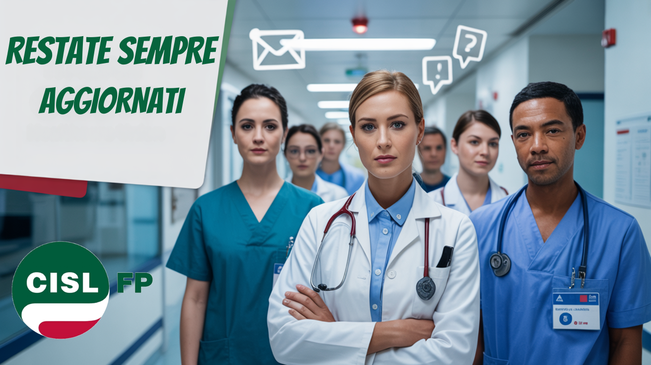 Resta sempre informato sui tuoi diritti: iscriviti agli aggiornamenti CISL FP
