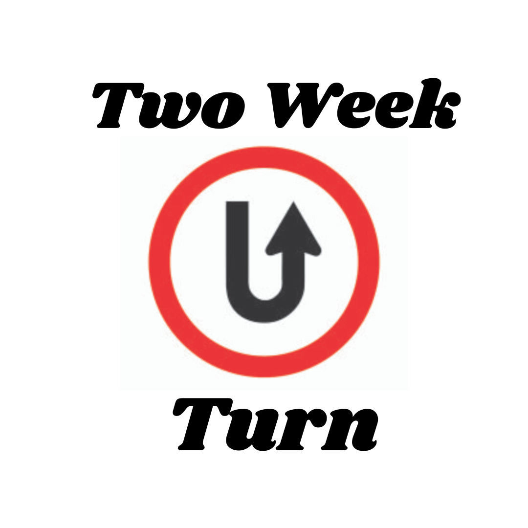 Get the LATEST Two Week U-Turn updates delivered to your inbox.