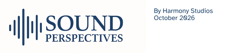 The Sound Perspectives Header with logo.