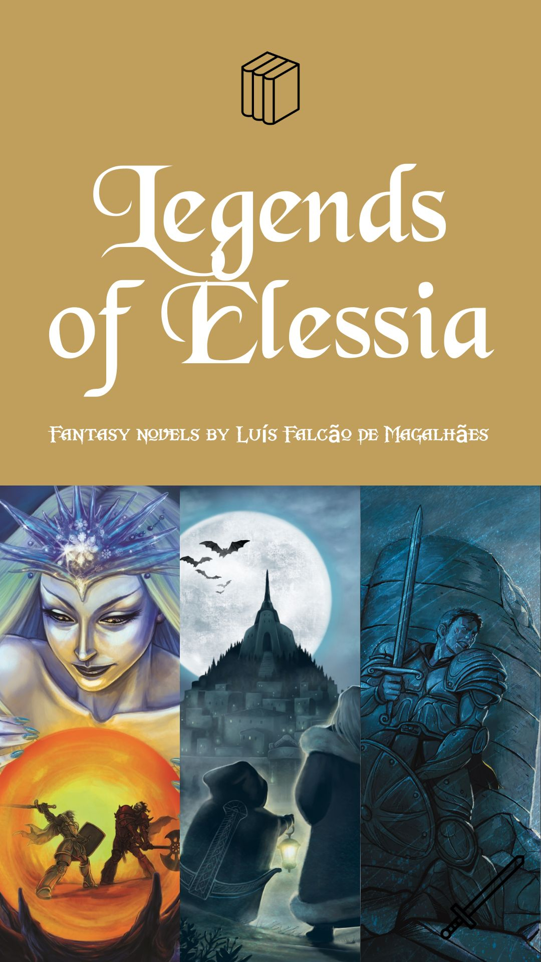 Luís Falcão de Magalhães - Fantasy Author and creator of the "Legends of Elessia" fantasy series