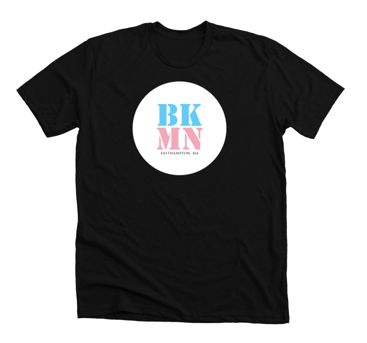 New BKMN shirt in trans flag colors 