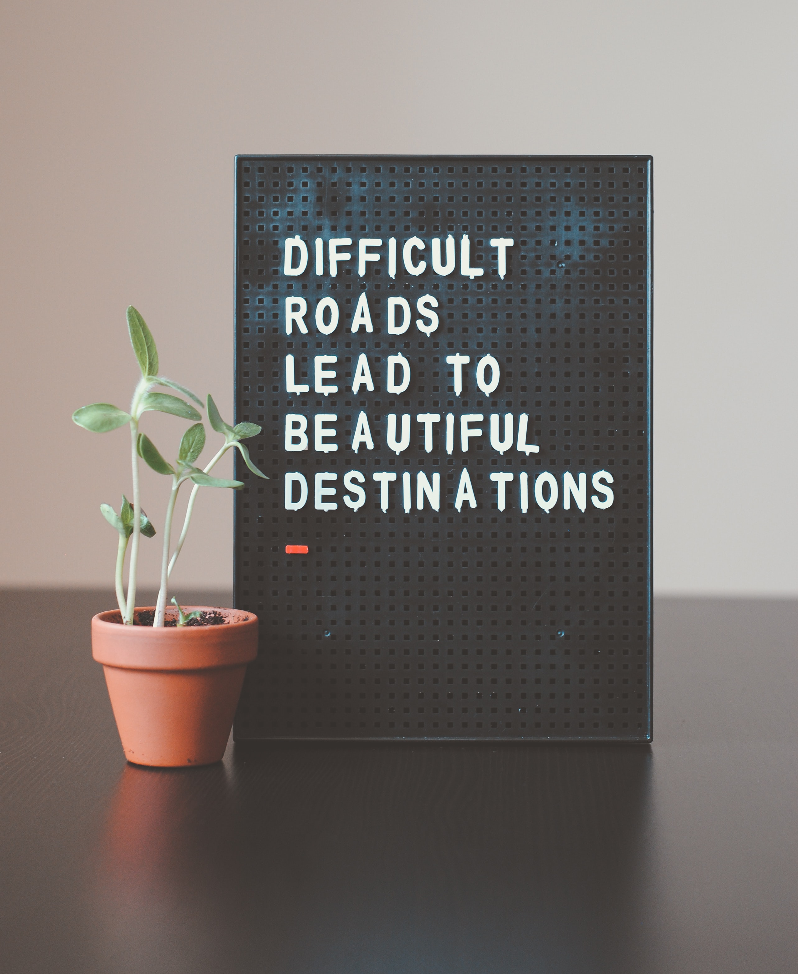 This is your first step to the disciplined life