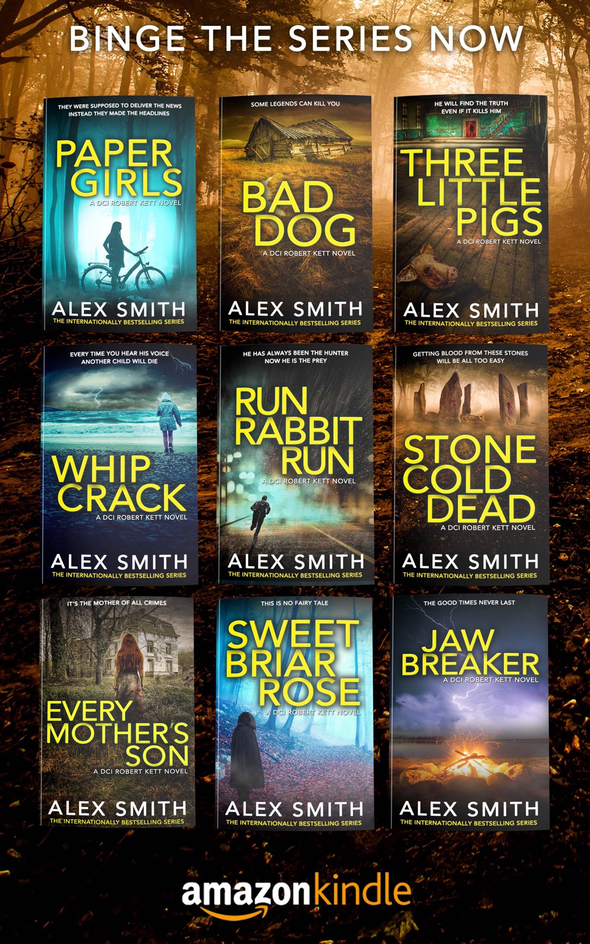 Alex Smith, author of the DCI Kett Thrillers