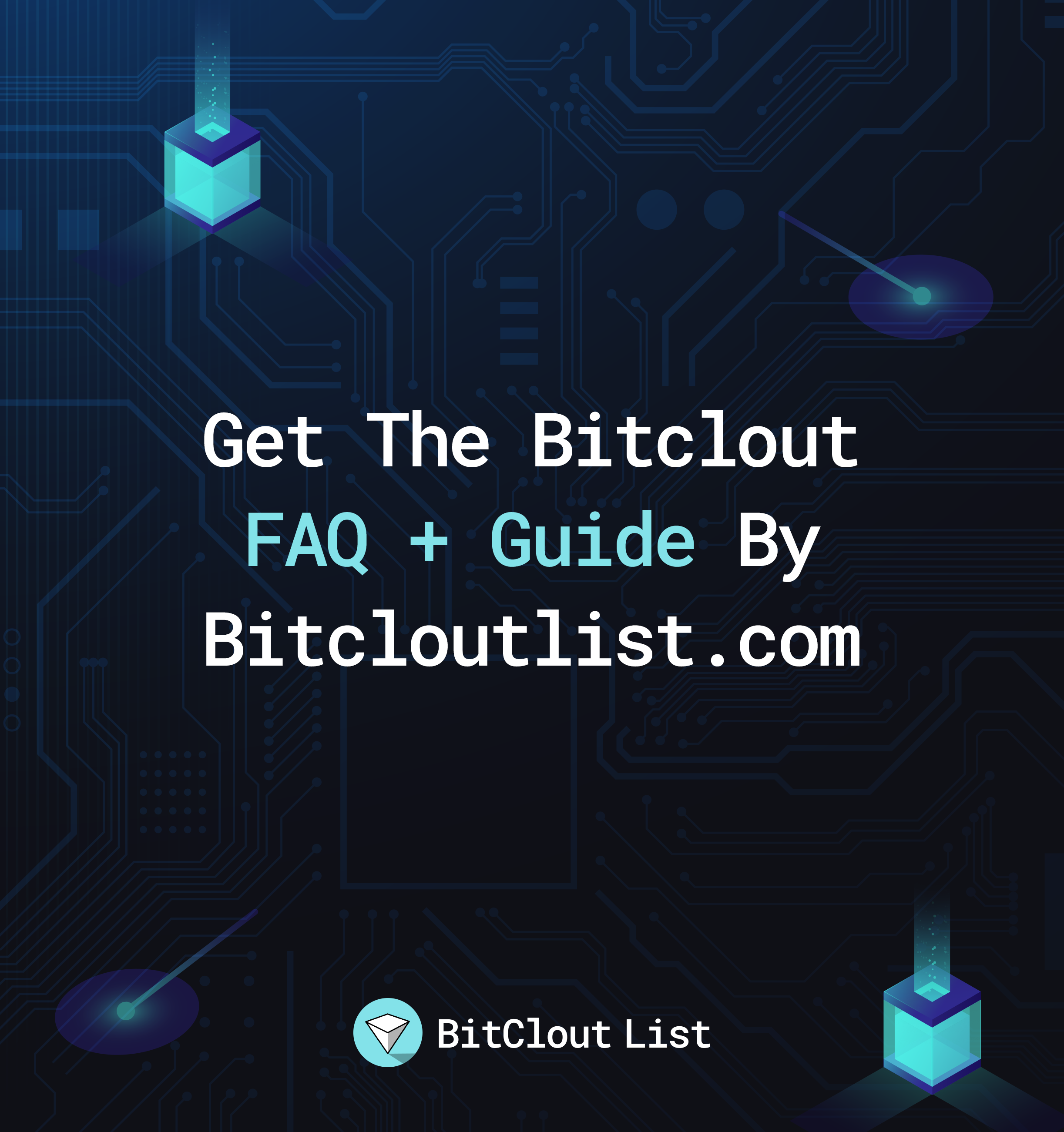 Subscribe For Exclusive Bitclout Updates + Get The Complete Bitclout FAQ + Guide By Bitcloutlist.com