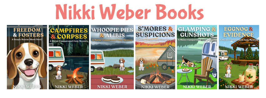 Nikki Weber Books Logo with Book Covers