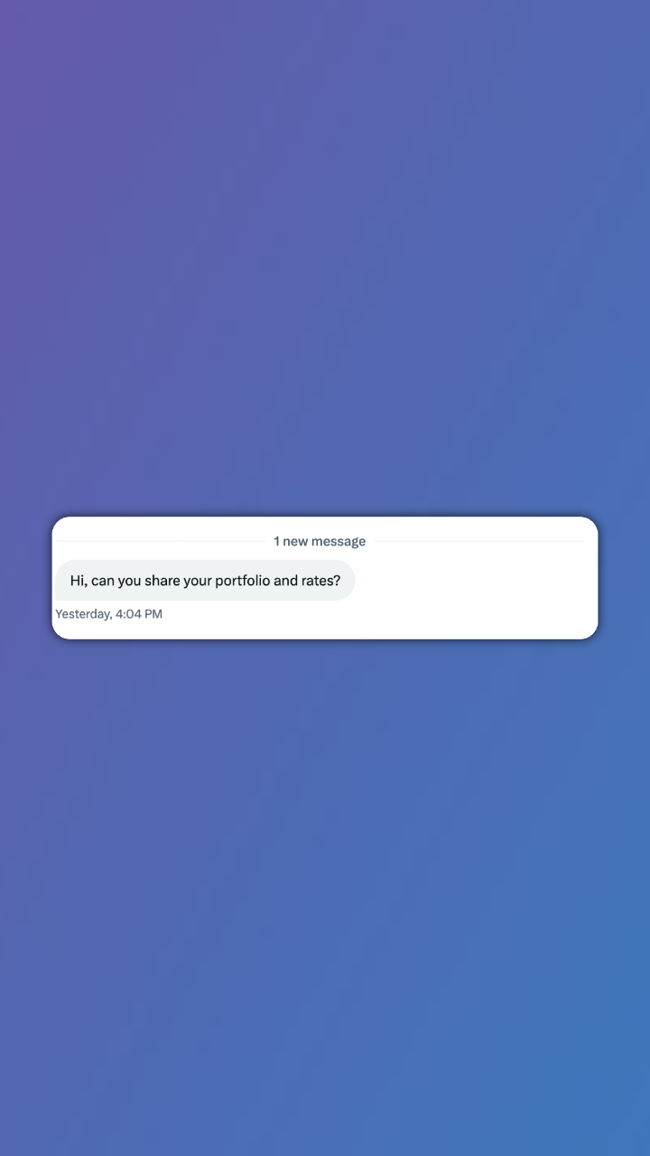 Get hot leads from twitter.