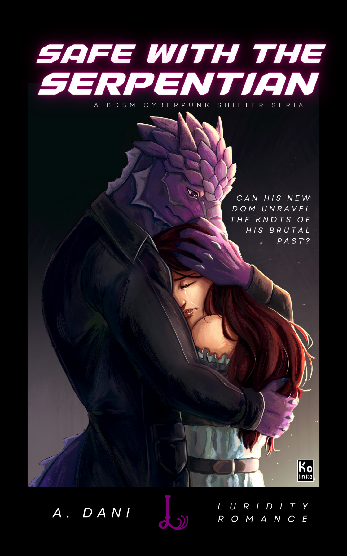 Join Luridity Author A. Dani on an Inclusive Journey Through the Stars with spicy cyberpunk romance and interactive sci-fi adventures.