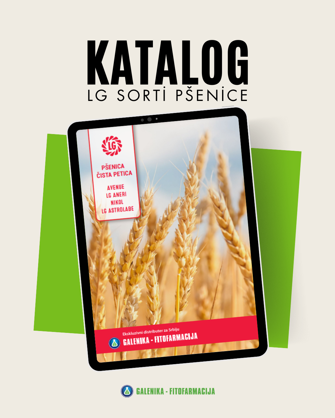 Katalog LG sorti pšenice