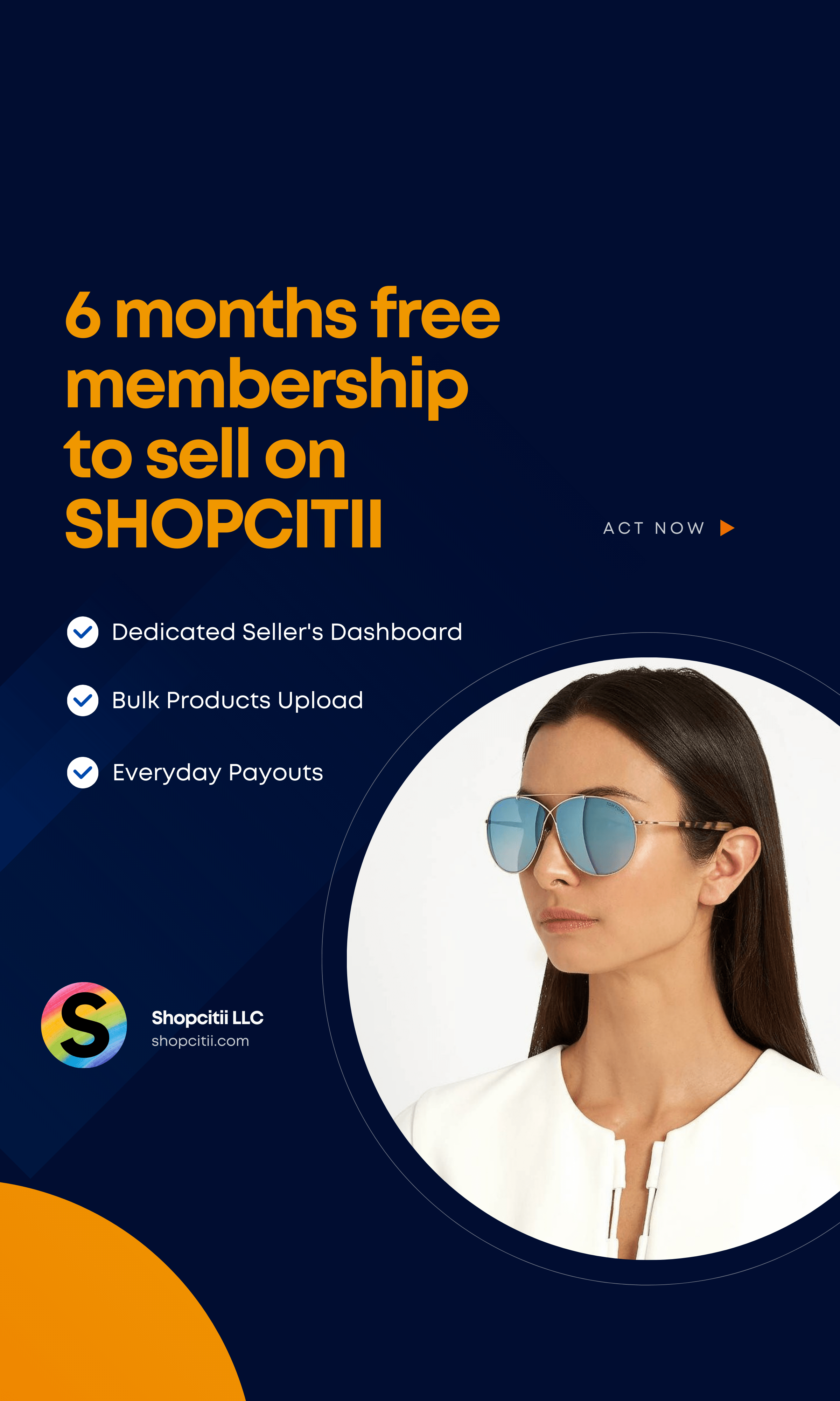 Get 6 Months Free Membership To Sell On Shopcitii