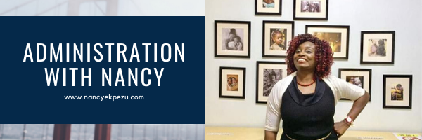 Get my Administration with Nancy Newsletter Updates