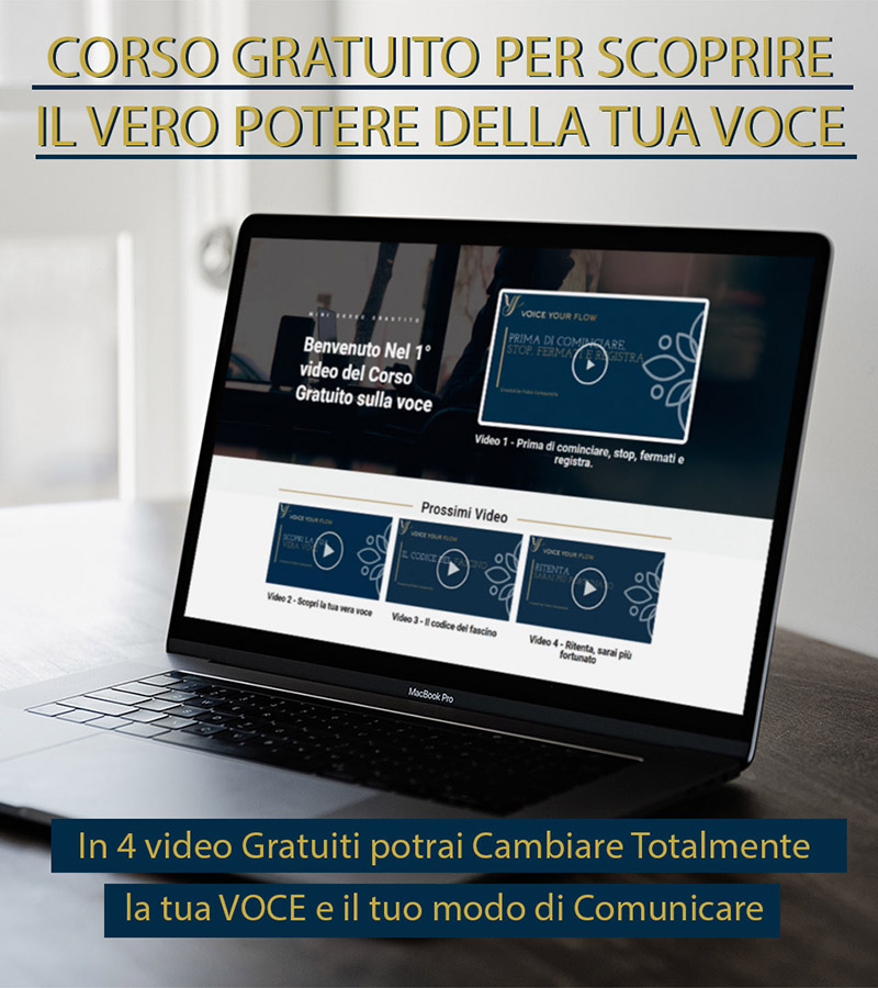 ISCRIVITI AL MINICORSO GRATUITO