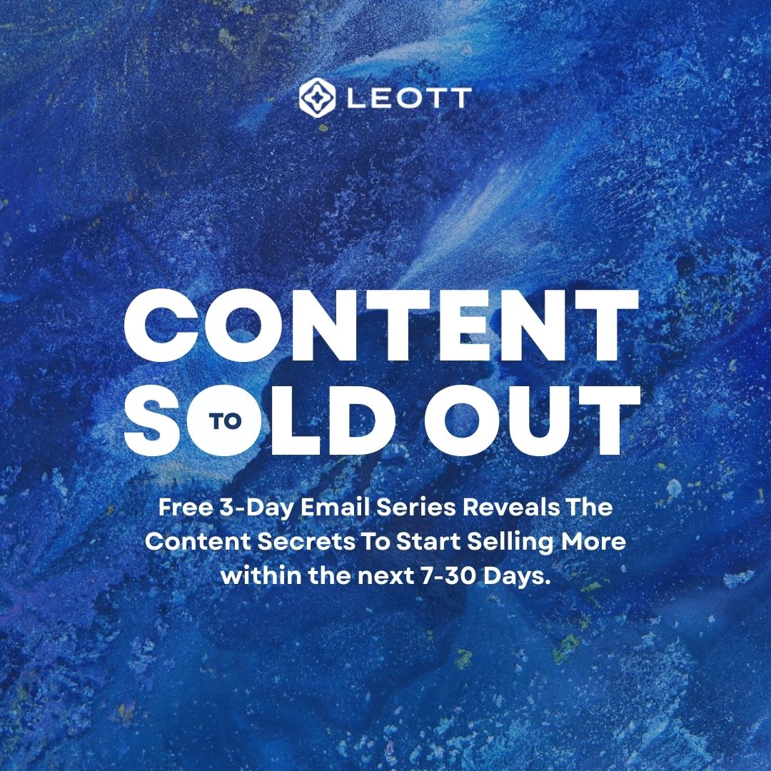 From Content to Sold Out