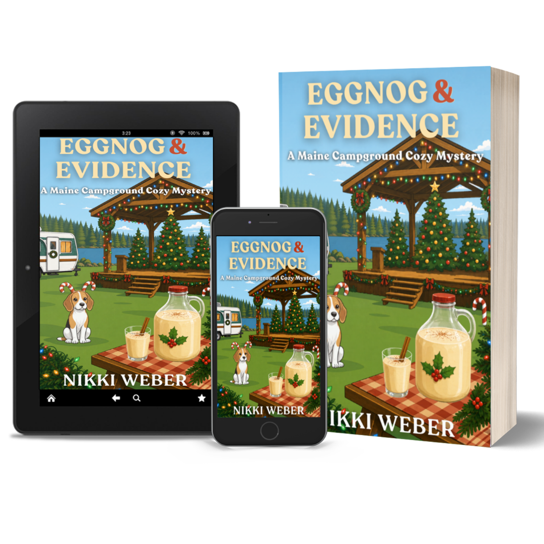 Eggnog & Evidence Book Cover