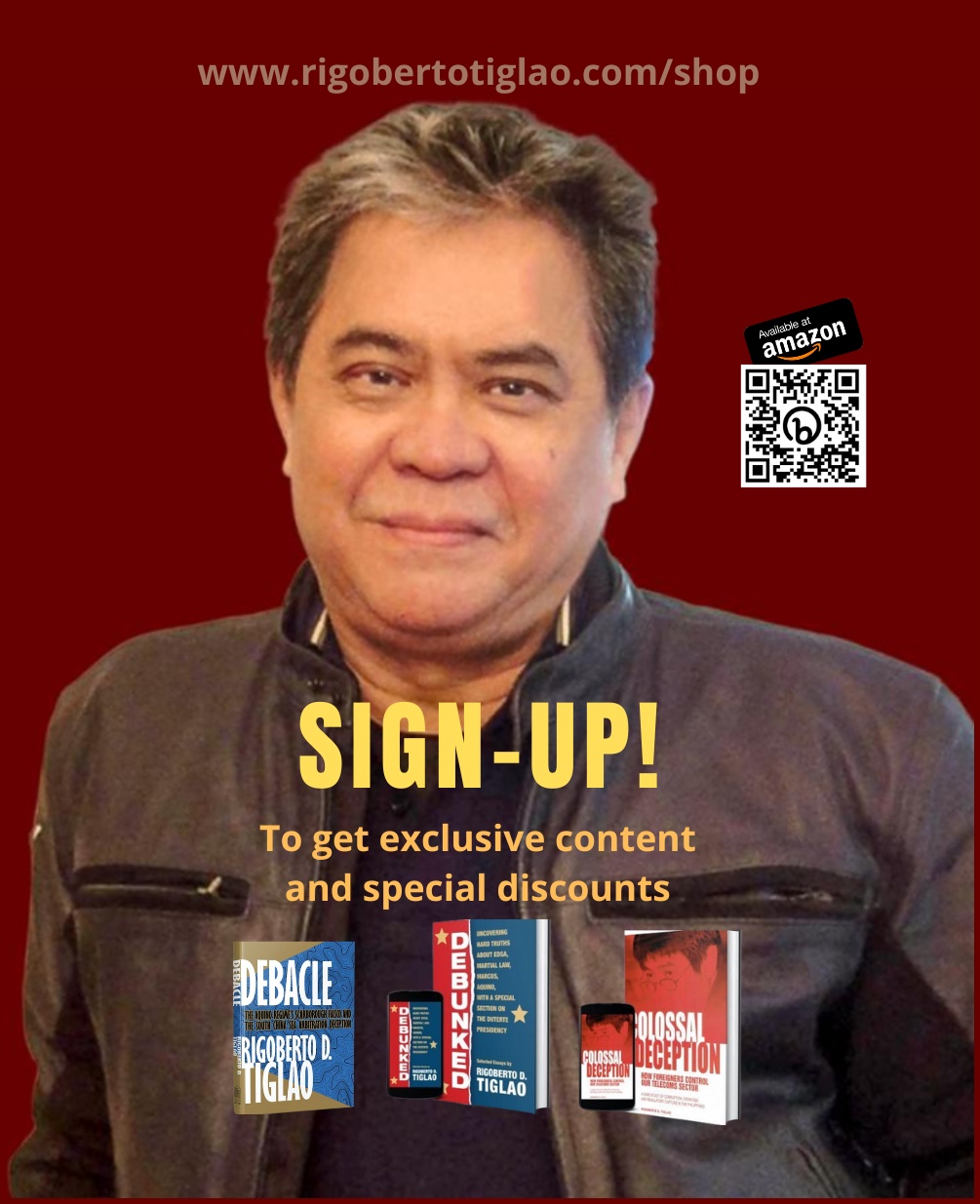 Rigoberto D. Tiglao Newsletter