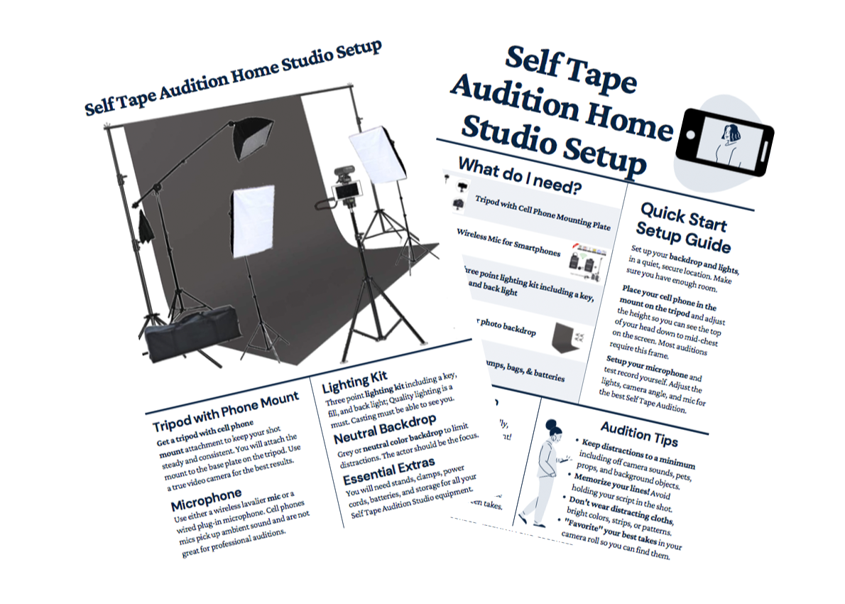 Free Self Tape Audition Webinar