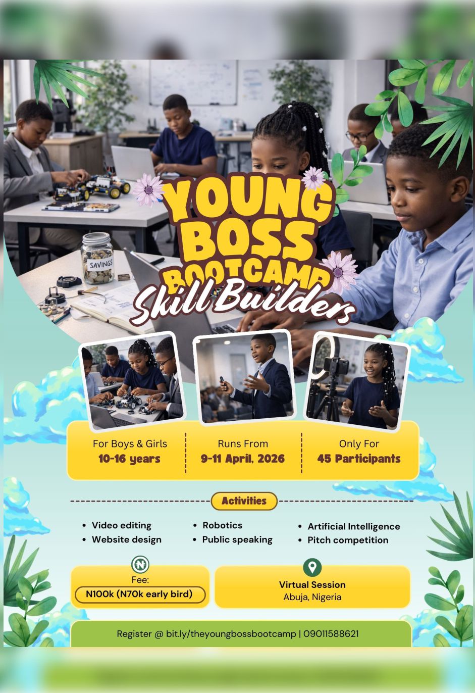 The Young Boss Bootcamp: Where Future Leaders Are Built