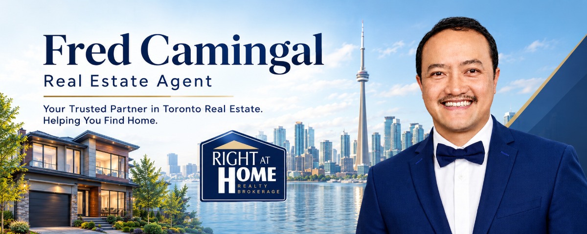 Fred Camingal, Real Estate Agent, Right at Home Realty. Your trusted partner in Toronto real estate.
