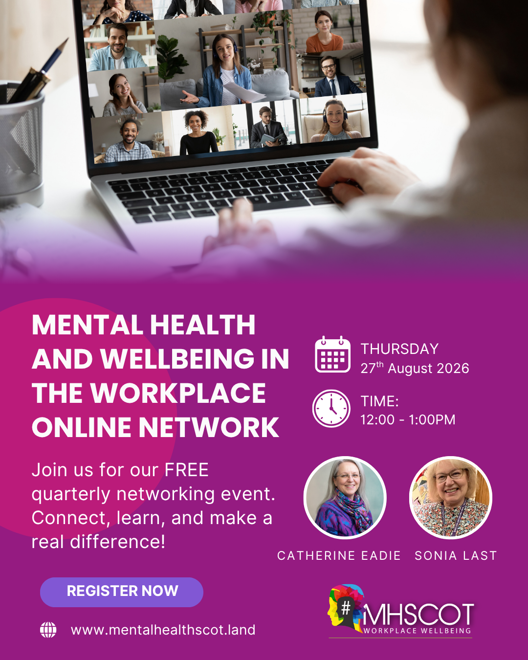 Mental Health and Wellbeing in the Workplace Network Event