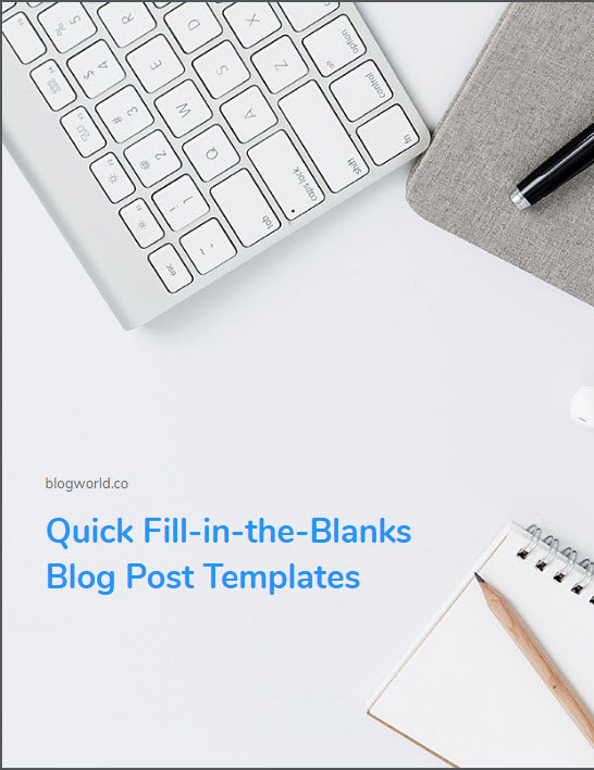 Free Blog Post Templates