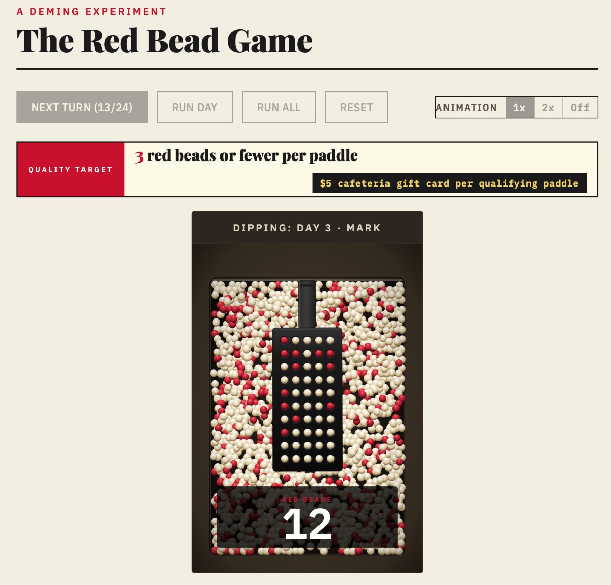 red bead game online mark graban