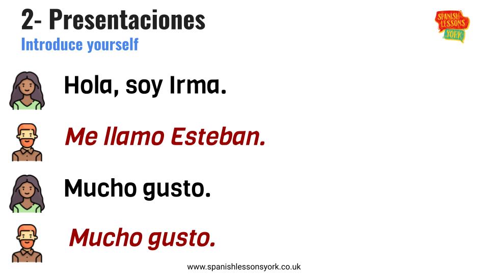 Presentaciones en español
