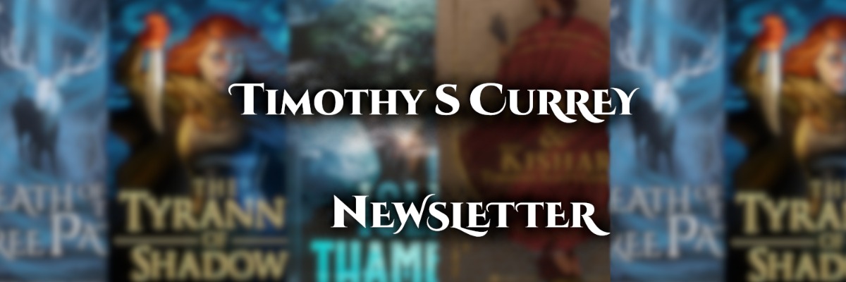 Join the Timothy S Currey Newsletter for author updates!