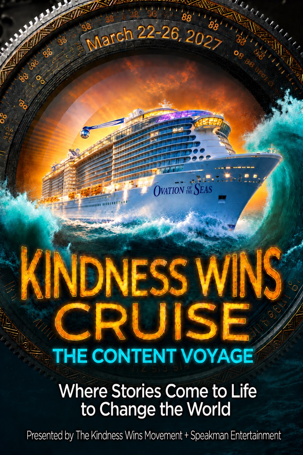 Kindness Wins Content Voyage aboard Ovation of the Seas