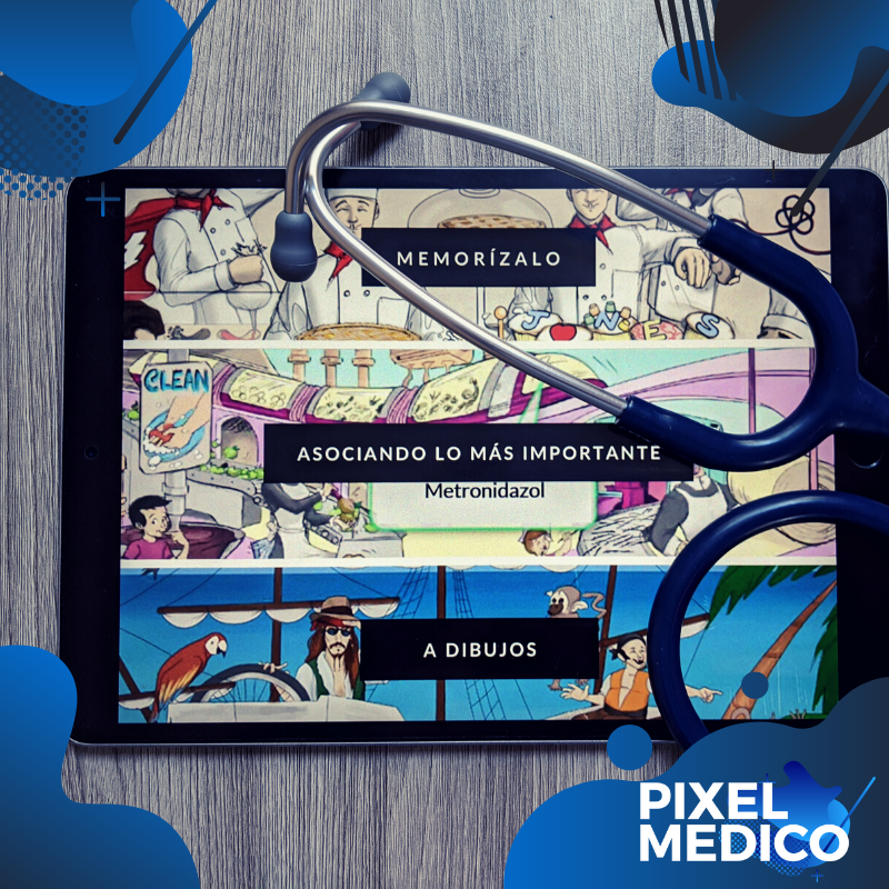 Pixel Médico, todo dibujos