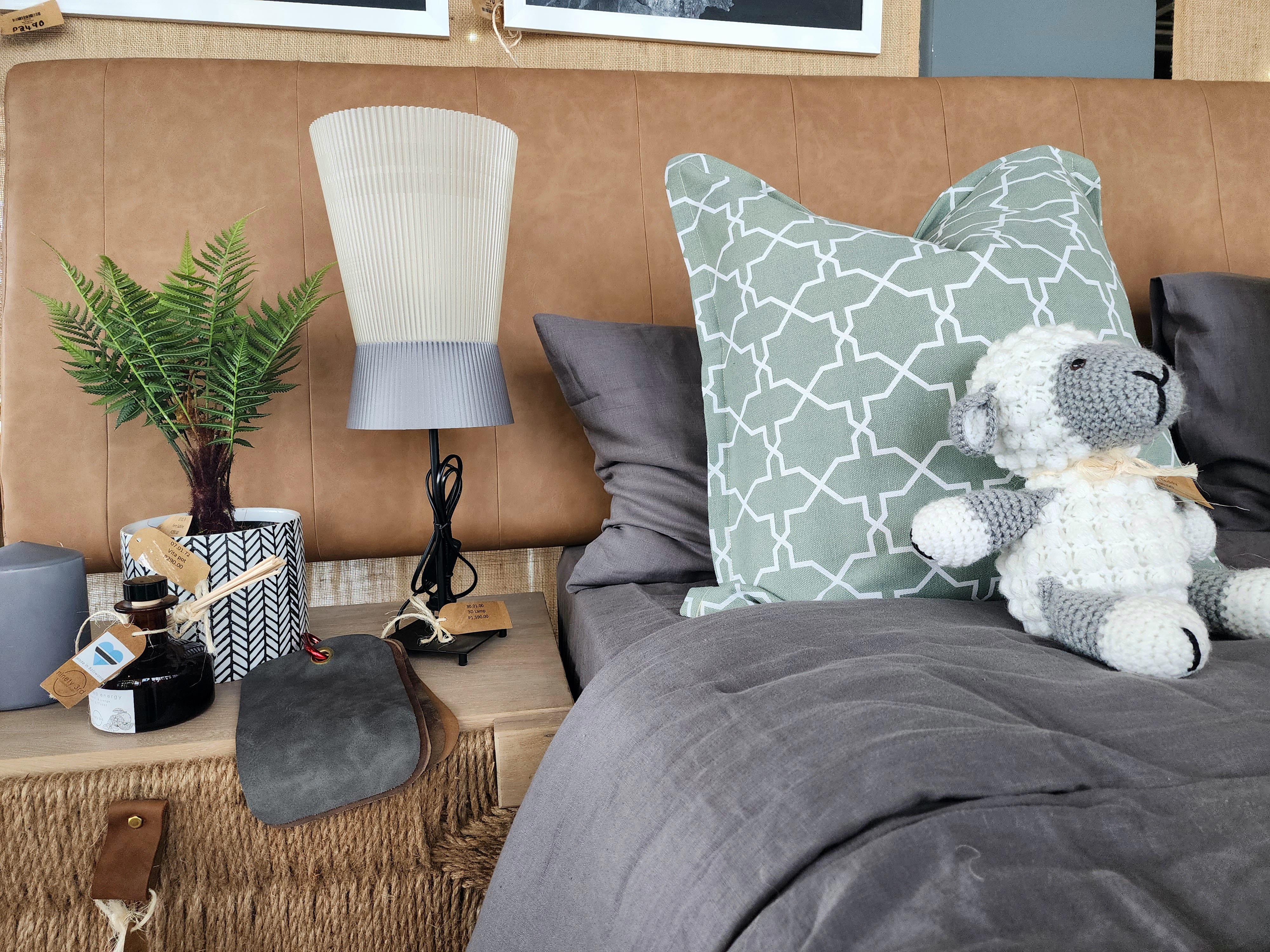The Kika inspired 3D printed designer lamp
