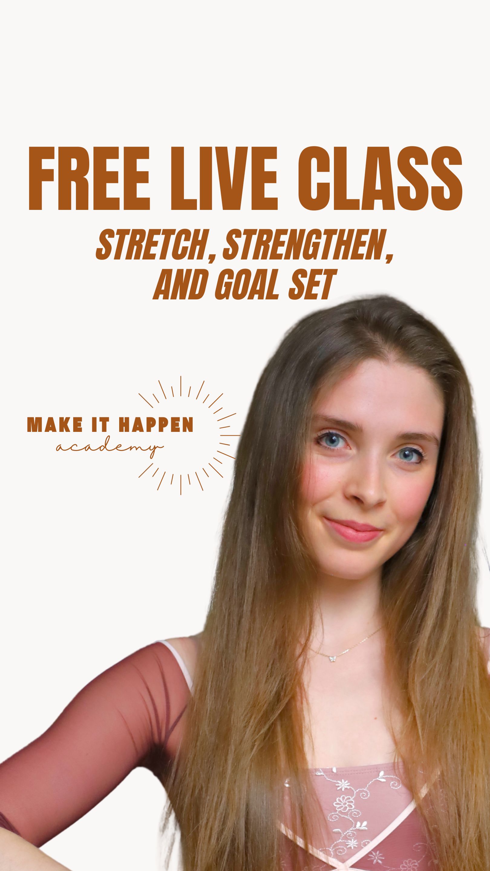 FREE Live Stretch, Strengthen, and Goal Set with Hannah Martin