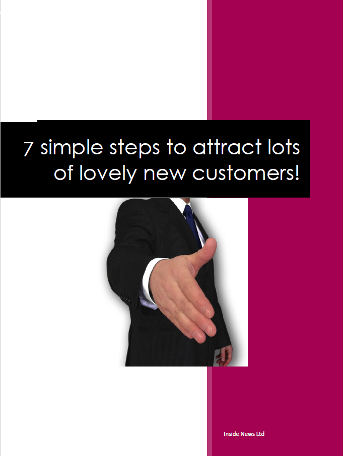 7 steps to attract lots of lovely customers