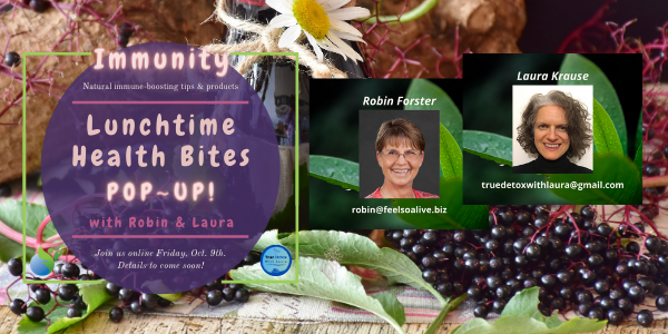 Winter  Watch Party series ~  Health Bites  with Robin and Laura