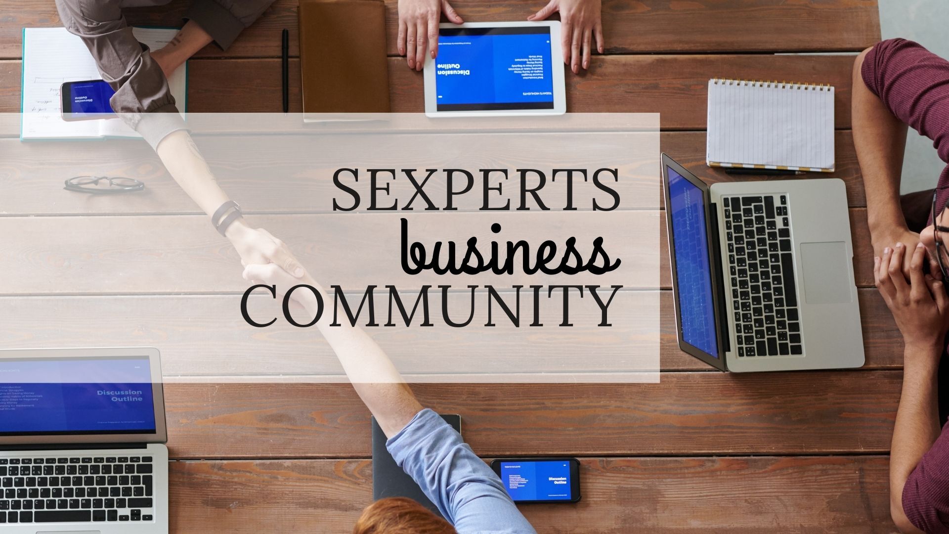 Priceless Business Advice, Know-How and Partnerships for Sexperts