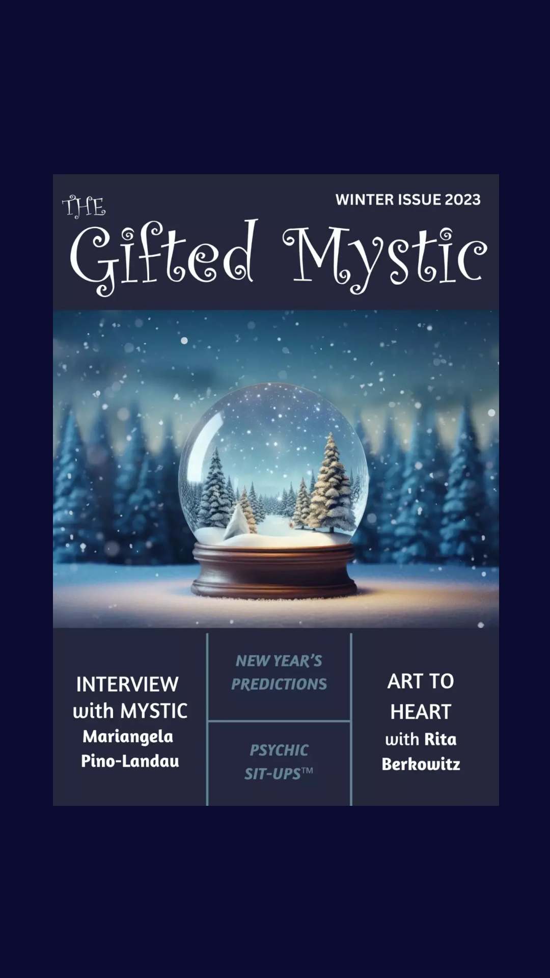 Receive your copy of The Gifted Mystic™ Magazine!