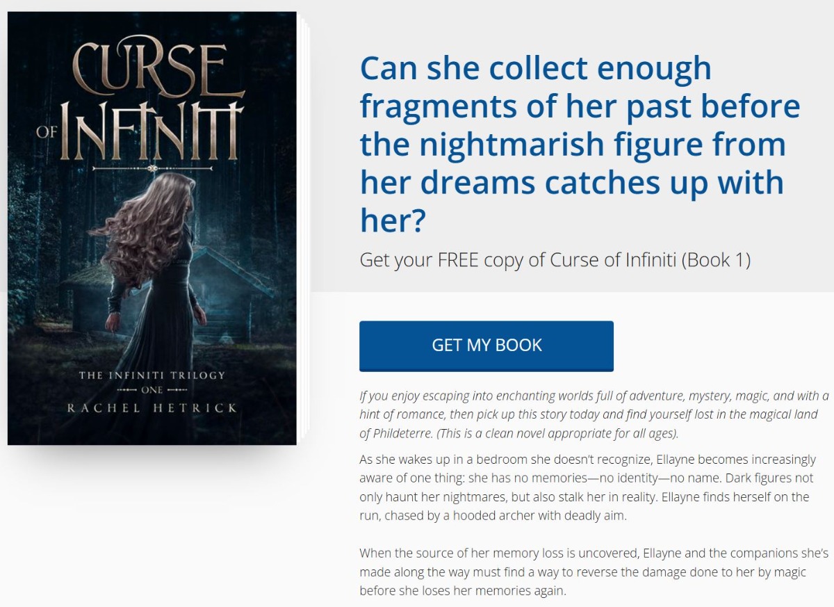Curse of Infiniti Free Book One